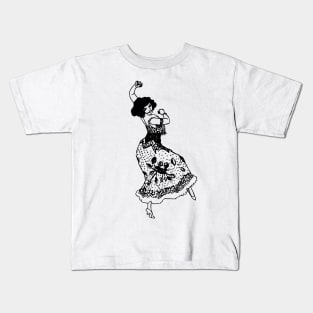 Flamenco Dancer Kids T-Shirt